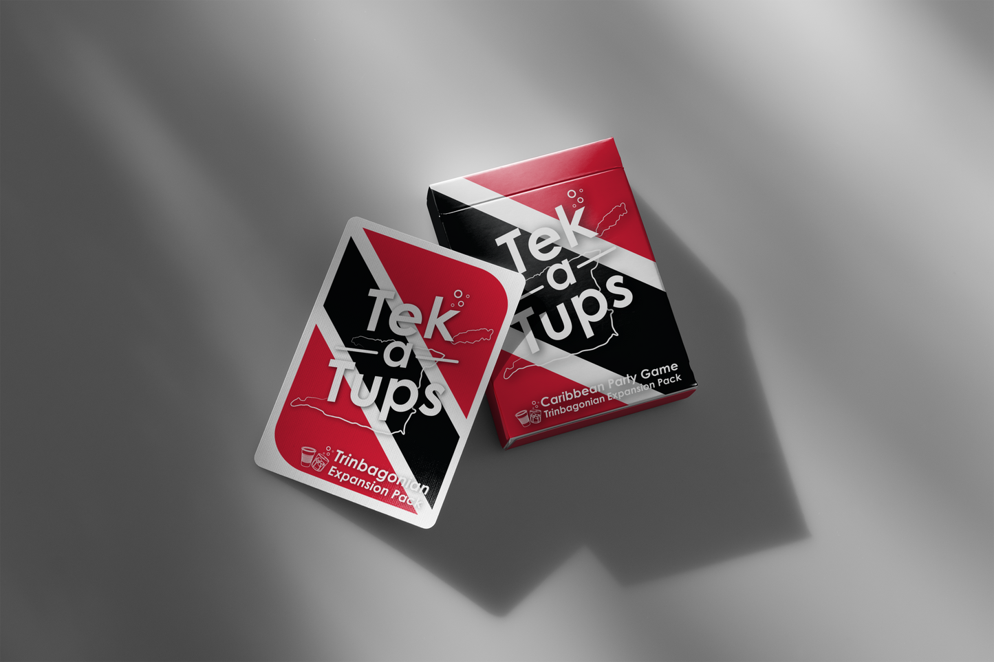 Trinbagonian Expansion Card Game - Tek A Tups