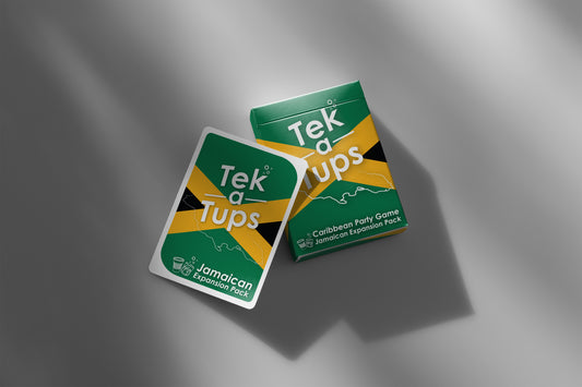 Jamaican Expansion Card Game - Tek A Tups