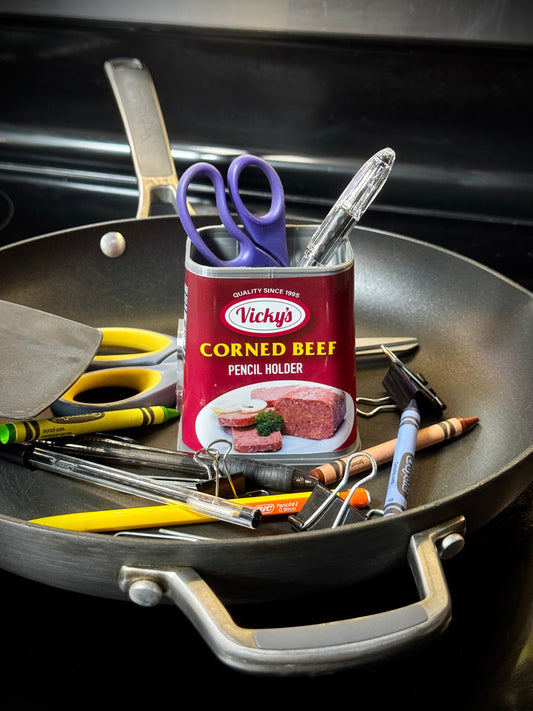 Corned Beef Pencil Holder - Limited Edition