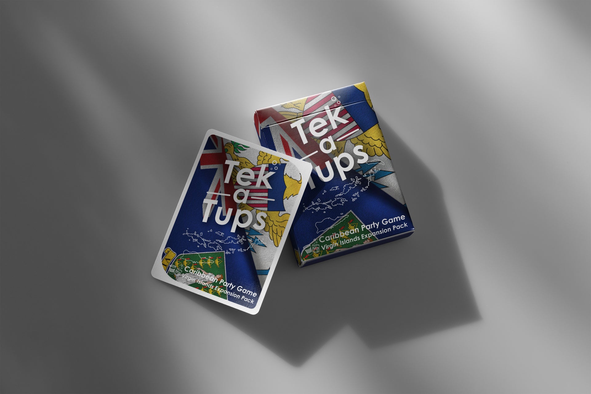 Virgin Islands ADD-ON Expansion Pack – Tek A Tups Card Game