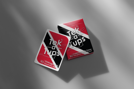 Trinbagonian Expansion Card Game - Tek A Tups